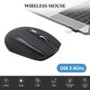 2.4GHz Wireless Mouse with USB Receiver Mini Silent Ergonomic Mice for PC Laptop Desktop Computer Gaming Mouse