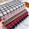 Classic Multi-color Plaid Scarf Cashmere Feeling Woman Acrylic Scarves Warm Checkered Scarf Lady Winter Foulard Bufanda Shawl