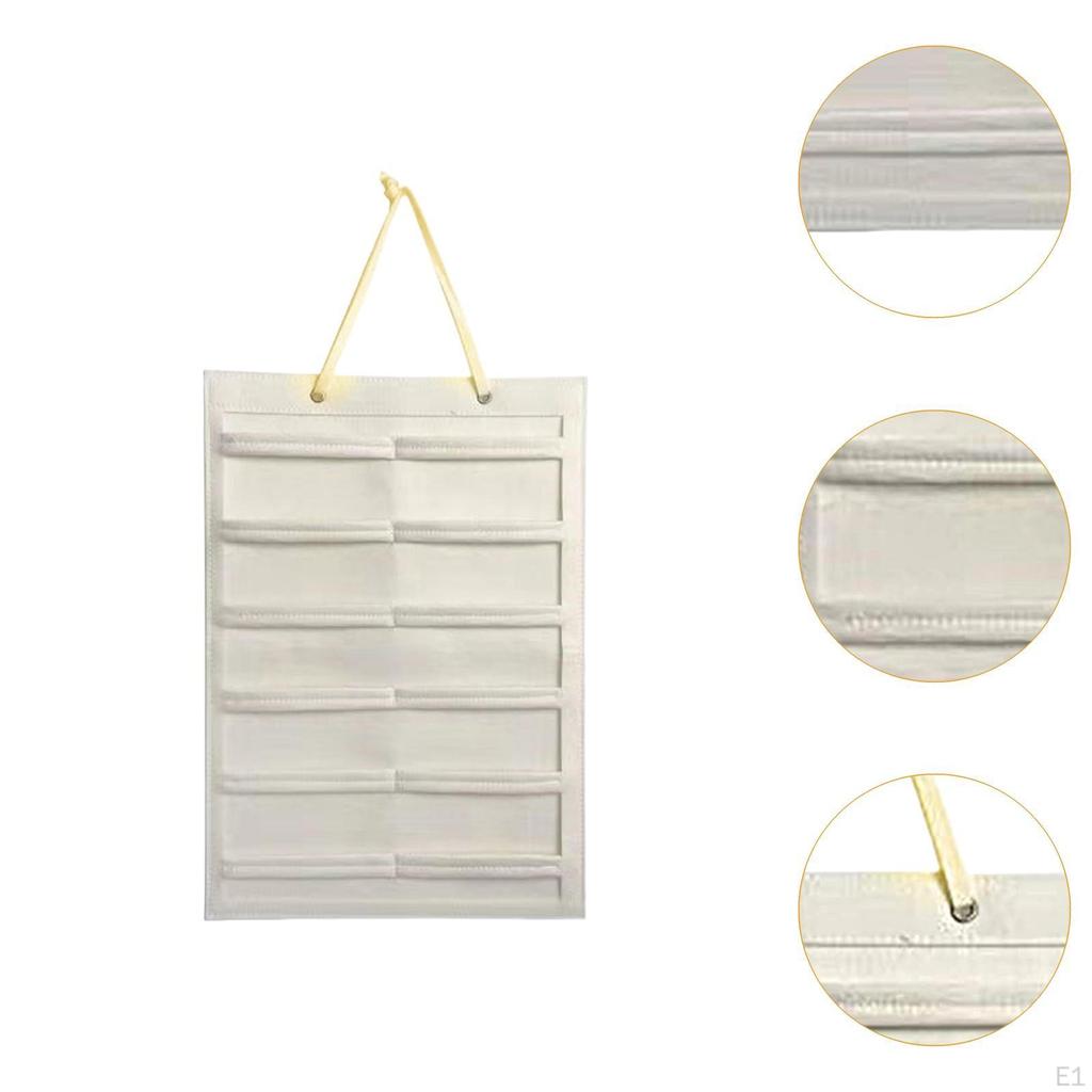 Настенный органайзер для солнцезащитных очков, дисплей для очков, нетканый, экономит место, подвесной держатель для хранения очков