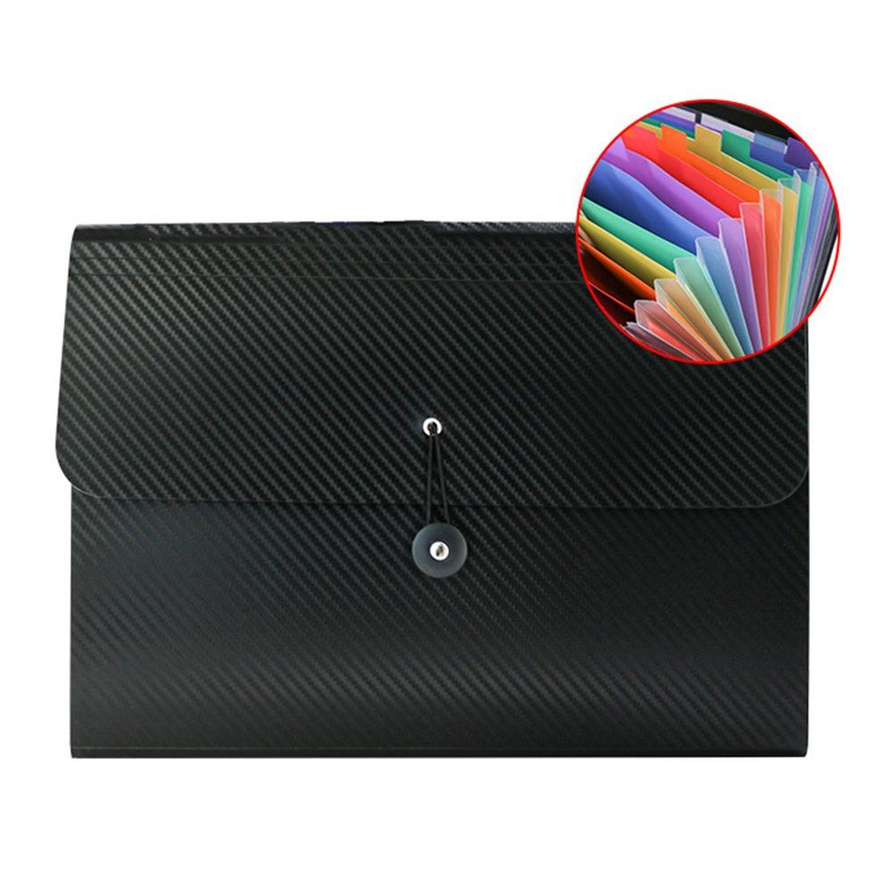 Expanding A4 File Folder 7/13 Grid Test Paper Storage Bag File Storage Holder Student