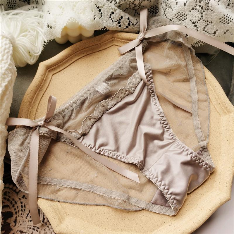 Pure Desire милые длинные ноги ледяной шелк кружево кружевная сетка сексуальное женское нижнее белье с низкой талией