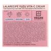 Lalarecipe Yuzu Vita-C Cream, 1.69 Fl Oz (50 Ml)