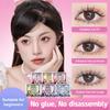 36 Clusters Glue-Free Self-Adhesive False Eyelashes Thick Curling Sunflower Diy Anime Eyes Lashes Extension Enlarge Eyes Tool
