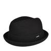Folded PLAYER Stylish Standard Small Brim 57cm Black [Kangol] Hat/WOOL (Hat) Autumn/Winter Men's Women's