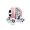 Key Lock Car Heart Clip Forever Always Diy Beads Fit  Charms Silver 925 Fashion Jewerly Bracelet for Women Baby
