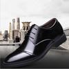 Amazon Мужская обувь Большие размеры Деловые туфли из натуральной кожи Дышащие шнурованные европейские и американские кожаные туфли больших размеров