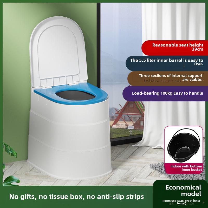 Portable Adult & Elderly Deodorant Toilet Stool for Home