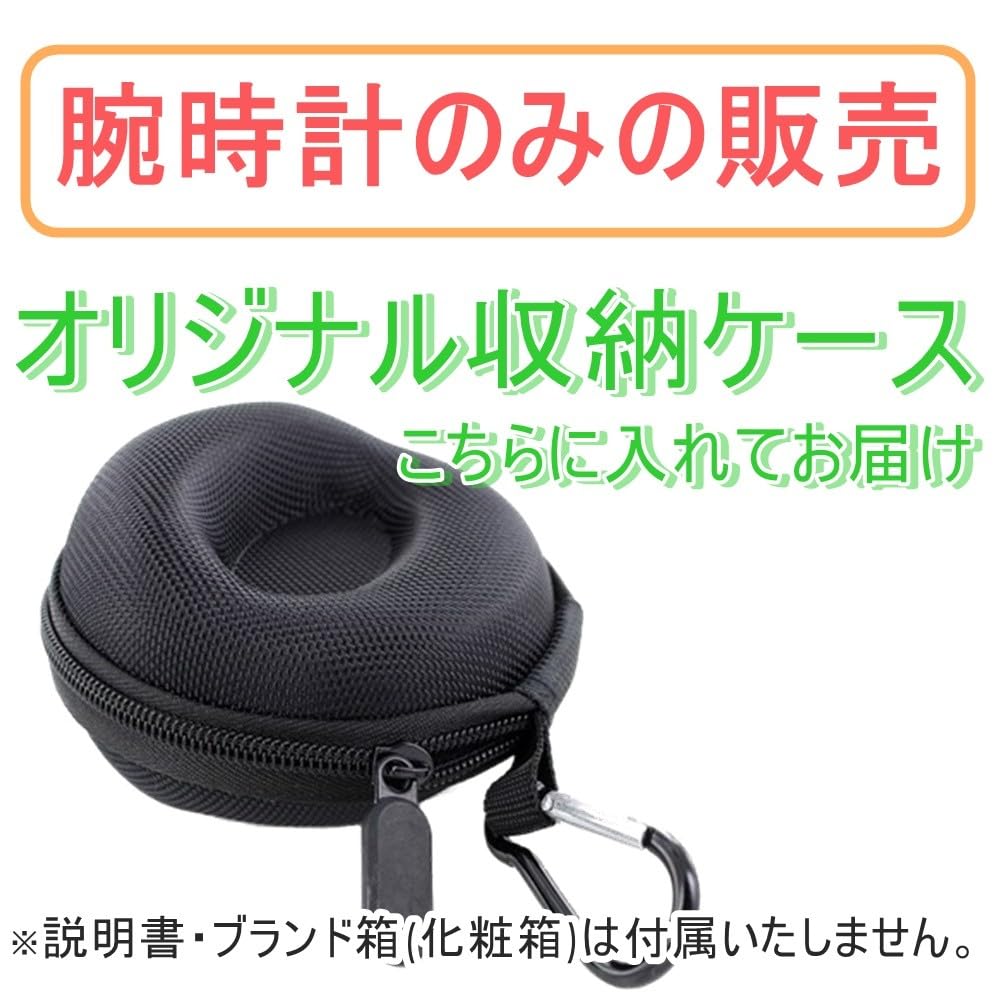 Унисекс, золотой корпус, черный кожаный ремешок, кожаный портативный футляр для часов, в комплекте часы TID [Tid Watches] Мужские женские 10290901-dcase [Товар]