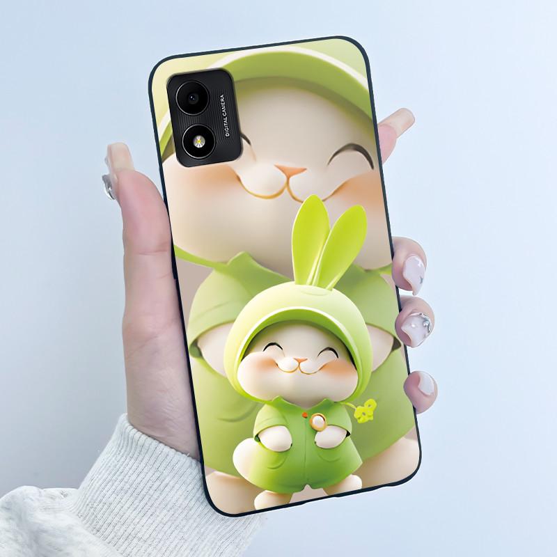 Casing For TCL 305i 5164D Phone Case Aesthetic Luxury Cute Cool Boys Girls Soft silicone Protective Back Cover Black TPU Shell