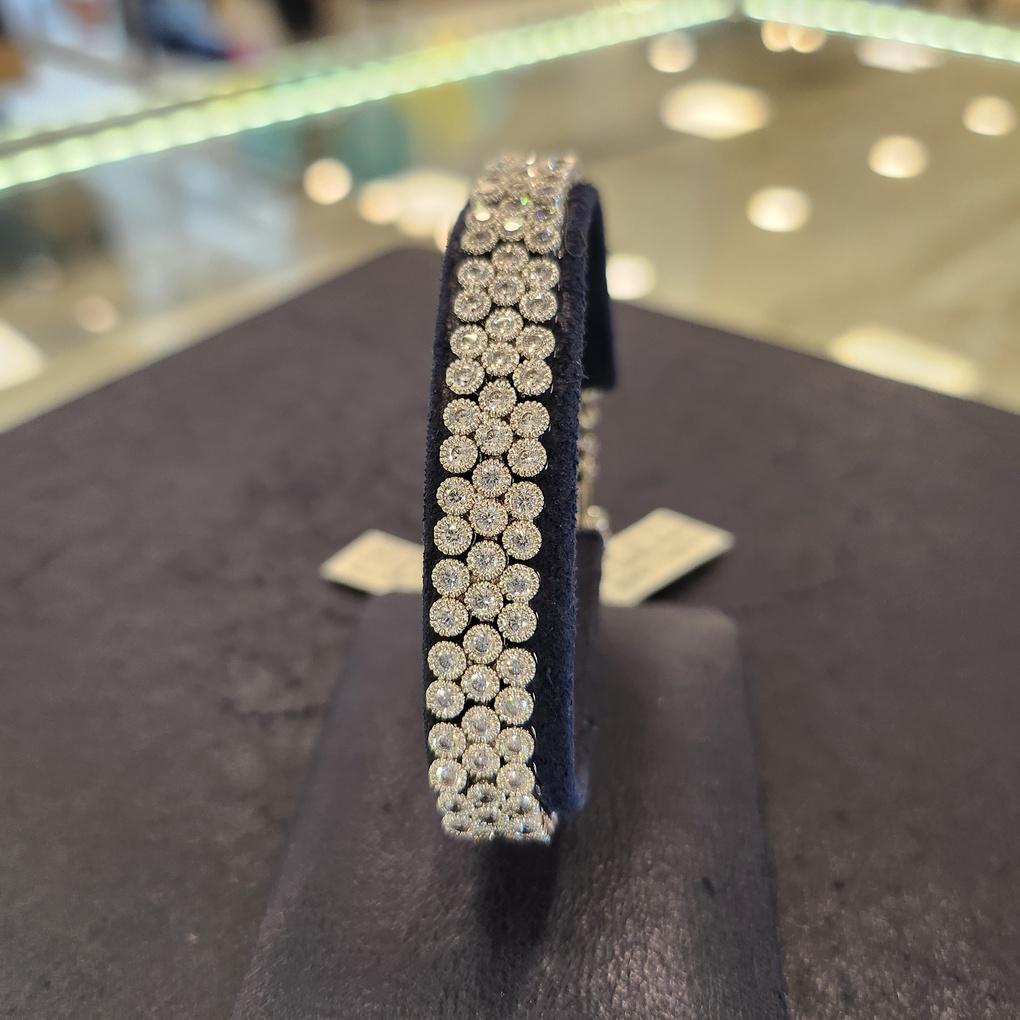 Atria Three-Line Chain Tennis B Bracelet AAABATN0003WHF