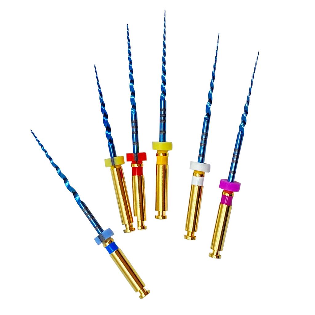 Супер-файл для стоматологических инструментов, синий роторный Pro, гибкий конусный файл для активации тепла, для корневых каналов