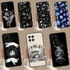 Чехол для Samsung Galaxy M52 M32 M12 M55 M15 M13 M23 M33 M53 M34 M54 M31s M30s M20 M21 M51 с изображением оккультной колдуньи, луны, готической ведьмы