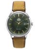 Bambino Version 4 Leather Strap Green Dial Automatic RA-AC0P01E10B Men's Watch