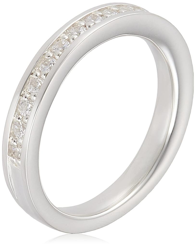 Official Silver Wedding Japanese Size 111424441802 4.C Couple's Rings, Women's, 6,