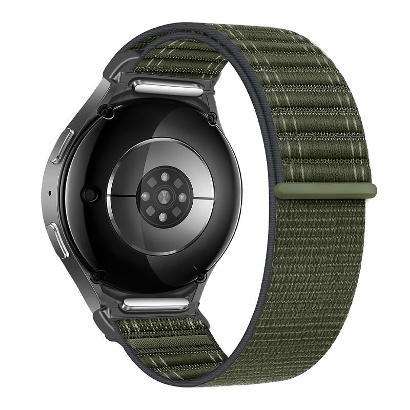 Спортивный ремешок для Samsung Galaxy Watch 4/5/6/7/5 Pro 44 мм 40 мм Без зазоров Эластичный нейлоновый ремешок браслет Galaxy Watch 6 Classic Ремешки