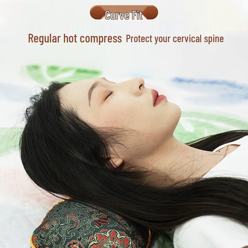 Подогреваемая подушка для шеи из полыни WayourCare, штепсель CN (адаптер в комплекте)