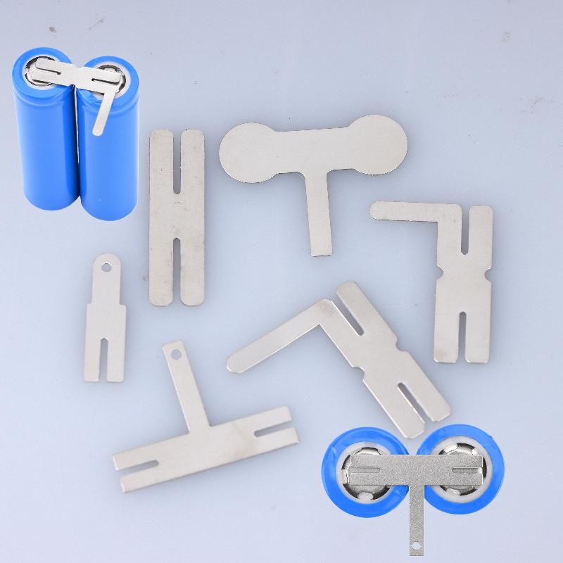 100 шт. Многоугольная никелевая пластина для аккумуляторов 18650, никелевая пластина для литиевых аккумуляторов для точечной сварки, листы для соединения аккумуляторов