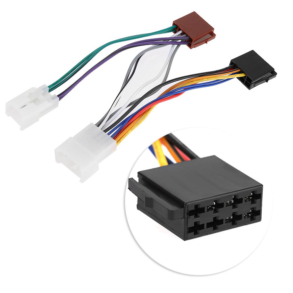 Car Audio Line Plug Connector Connection Line Interior ISO Wiring Harness Fit for Toyota