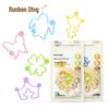 Kids Plant Essential Oil Mosquito Repellent Bracelets (10-Pack)