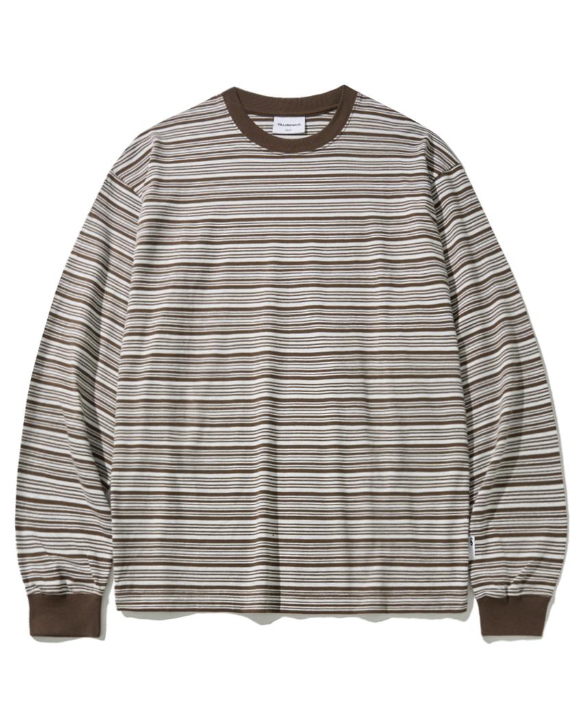 FILLUMINATE Multi-Stripe Long Sleeve - Brown