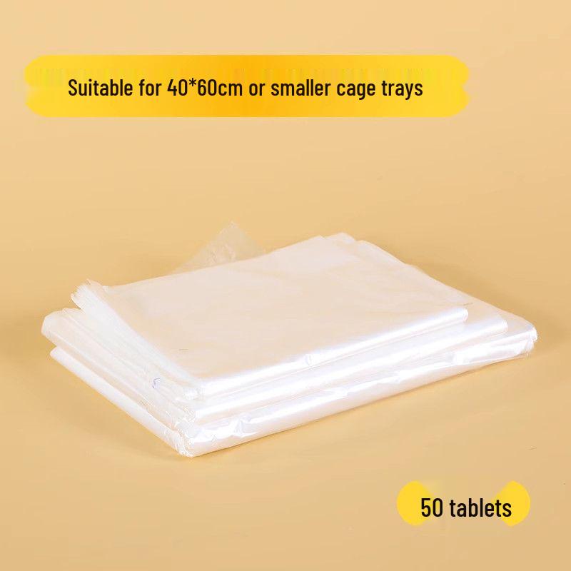 Абсорбирующая подстилка для клетки попугая - Подгузник для утилизации для сбора отходов птиц и кроликов