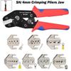 Alloy SN Crimping Pliers Jaw Width 4mm Crimping Terminals Jaw Slot New Terminal Tools