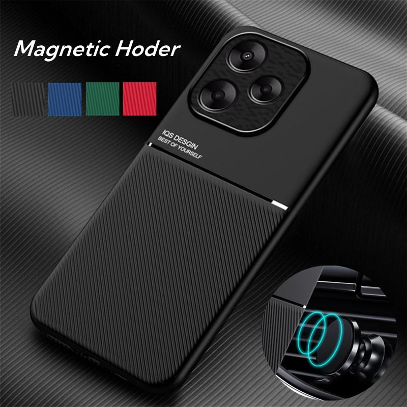 Прочный нескользящий чехол для Xiaomi Redmi 13 4G 13C Redmi 12 5G 12C защитный чехол автомобильный магнитный держатель-присоска Coque Fundas Capa