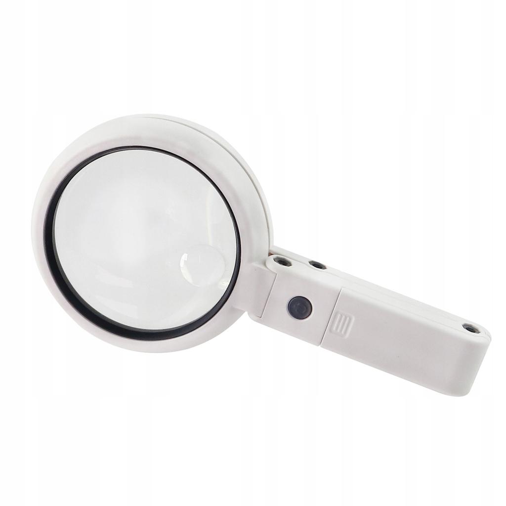 Magnifying Glass 8X Led Stand Usb Powered/Batteries 11X Lamp