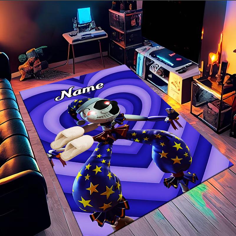 Custom Name Daycare Star Adventure Rug Game Carpet, Floor Mat for Bedroom Living Room Entryway Rug, Home Decor Idea Gift for Christmas birthday