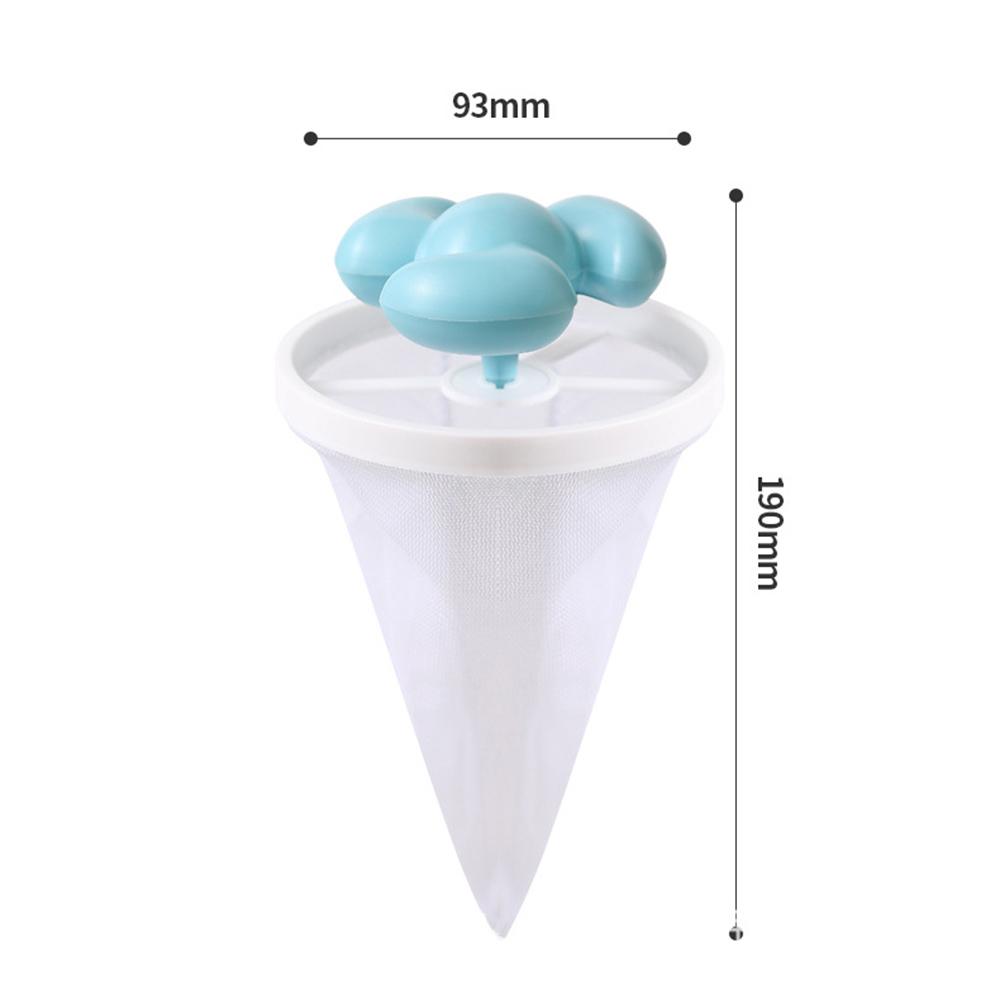 Reusable Washing Machine Hair Filter Floating Hair Filtering Pet Fur Hair Removal Catcher Mesh Dirty Collection Cleaning Balls