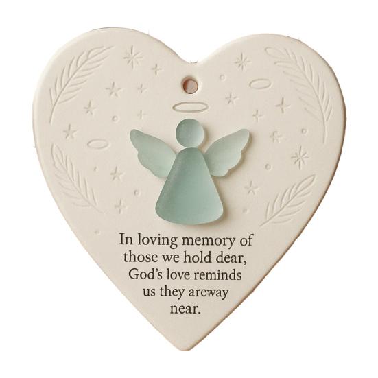 Sea Glass Art Christmas Ornament Handmade Sea Glass Bird/Tree/Turtle/Hot Air Balloon Hanging Ornaments for Xmas Tree Holiday Home Party Decor