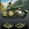 293 шт. военная армейская техника T-90M Танк Строительные блоки Кирпичи Модель Строительный набор игрушек для детей Мальчики Рождественские образовательные подарки