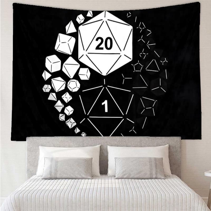 Dungeons & Dragons Tapestry Hanging for Bedroom,Livingroom, Playroom,Decor Art Room Wall Tapestry Holiday and Birthday Gifts