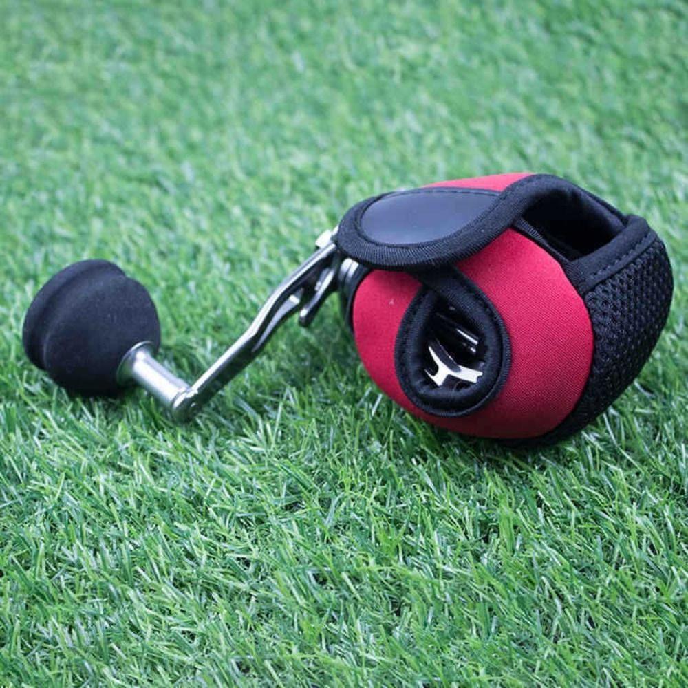 Elastic Material Lure Protective Cover Water Drop Shape Rod Reel Bag Outdoor Fishing