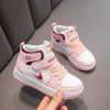 Обувь для девочек осенняя мягкая подошва высокие кроссовки для серфинга, детская мода детская нескользящая спортивная обувь баскетбольная обувь