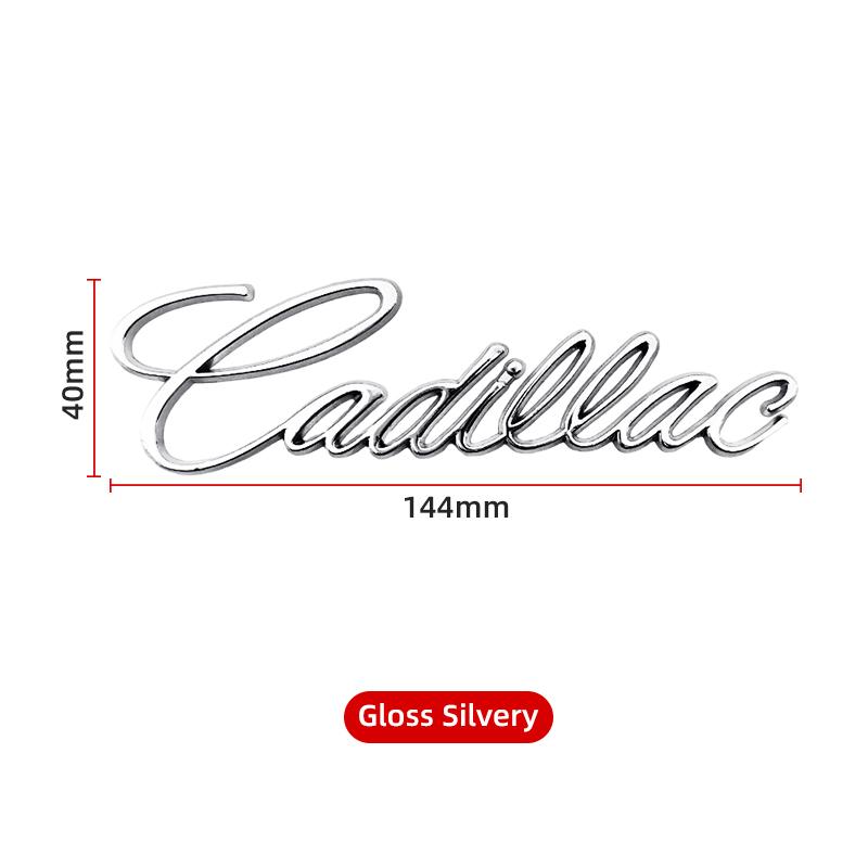 3D Металлическая Буква Наклейка на Хвост Автомобиля Наклейка на Крыло Боковую Часть Багажника Для Cadillac ATS BLS CTS EXT SLR SRX STS XT4 XTS XT6 Escalade Deville