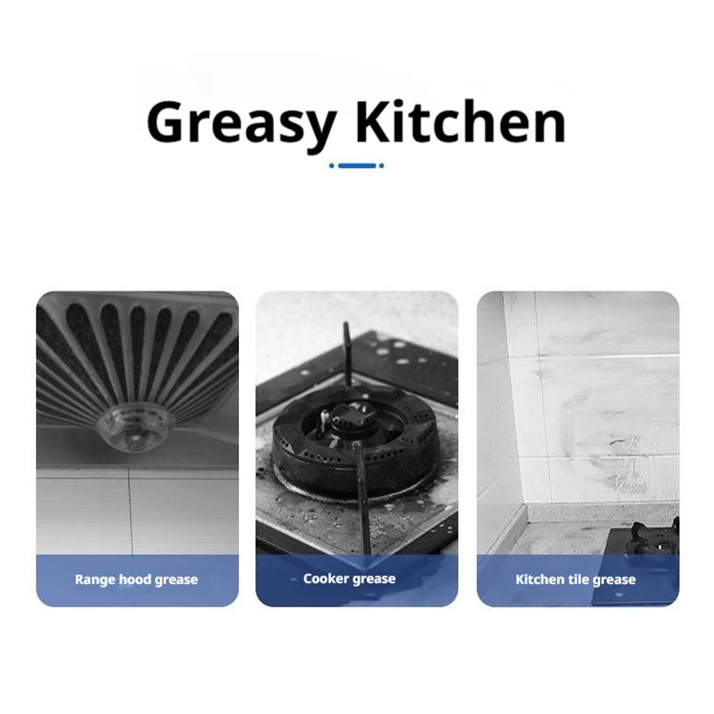 Кухонный Очиститель Жира Обезжириватель Удалитель Для Плиты Вытяжки Плитки Эффективное Удаление Пятен Без Запаха Бытовые Чистящие Средства