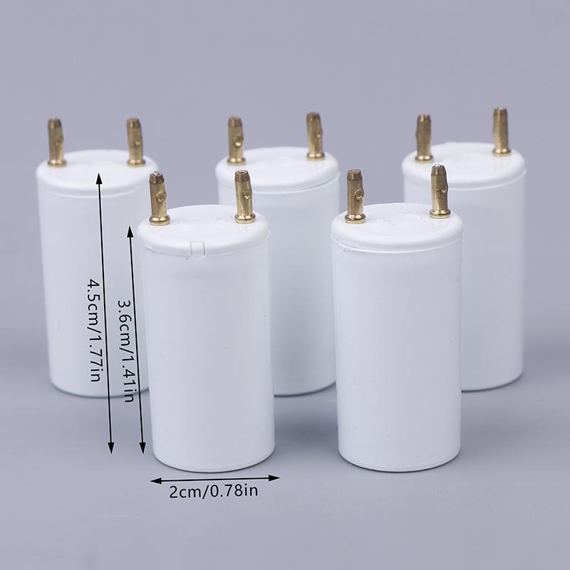 5 шт. Адаптер для люминесцентной лампы T5 - T8/T8 - T5 Адаптер для цоколя трубки T8-T5 Переходник для держателя цоколя лампы G13 - G5