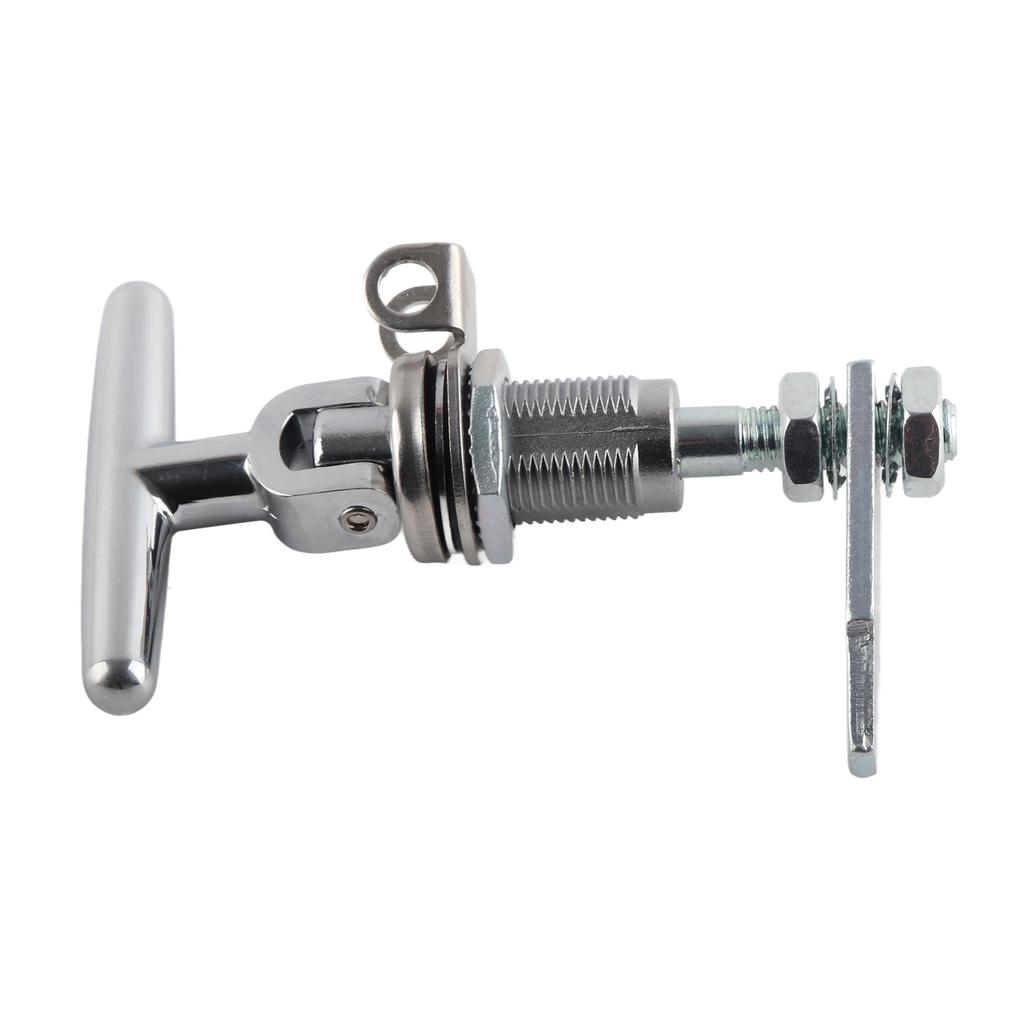 Folding T Handle Lock Safety Impact Resistance Stainless Steel T Handle Latches Lock For Car Yacht