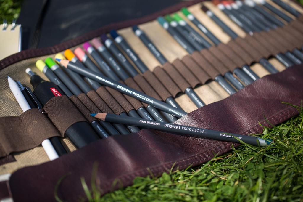 Derwent Procolour Colored 2302506 Pencils, 24-Color Set,
