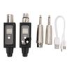 2.4GHz UHF Wireless XLR Transmitter Receiver Rechargeable Noise Reduction Volume Reverb Mute for