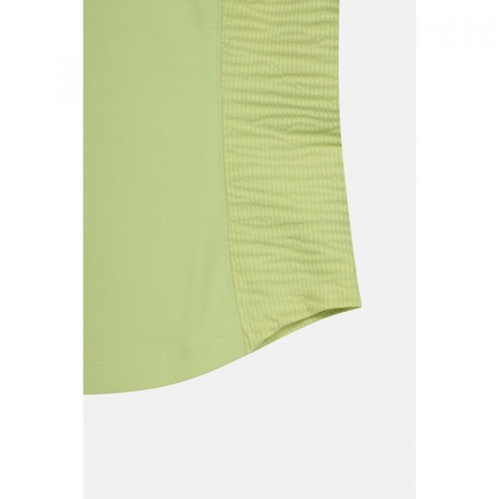 Kolon SporT Women S Mock Neck Crop T ShirT jkTbS25112lgr