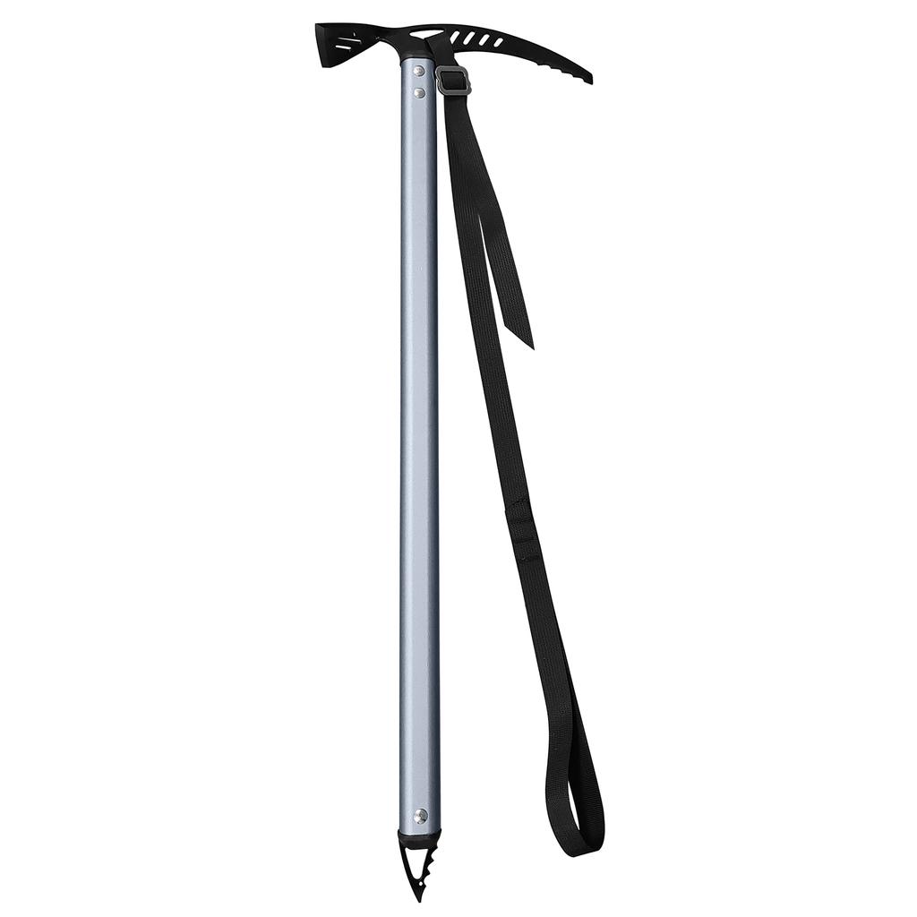 Outdoor Camping Ice Axe Aluminum Alloy Mountaineering Axe 70cm Walking Pick for Camping