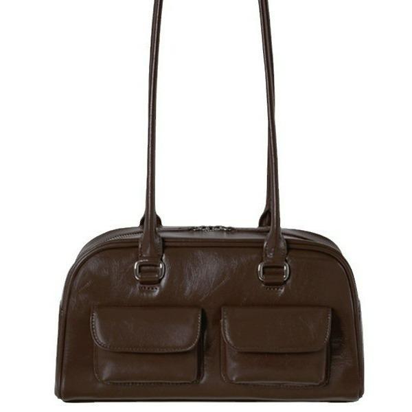 Женская сумка через плечо с множеством карманов и карманами под мышками из высококачественной вощеной кожи, дорожная, для боулинга, портативная, новая