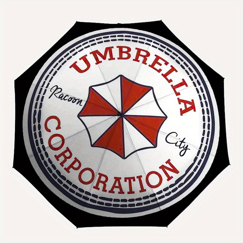 1pc Umbrella Corporation Logo Umbrella with Plastic Handle,Suitable for All Seasons Home Travel Outdoor UmbrellaM1006