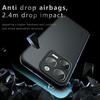 For Realme 15T 5G Case Skin-Touch TPU + PC Matte Phone Back Cover, Transparent Black