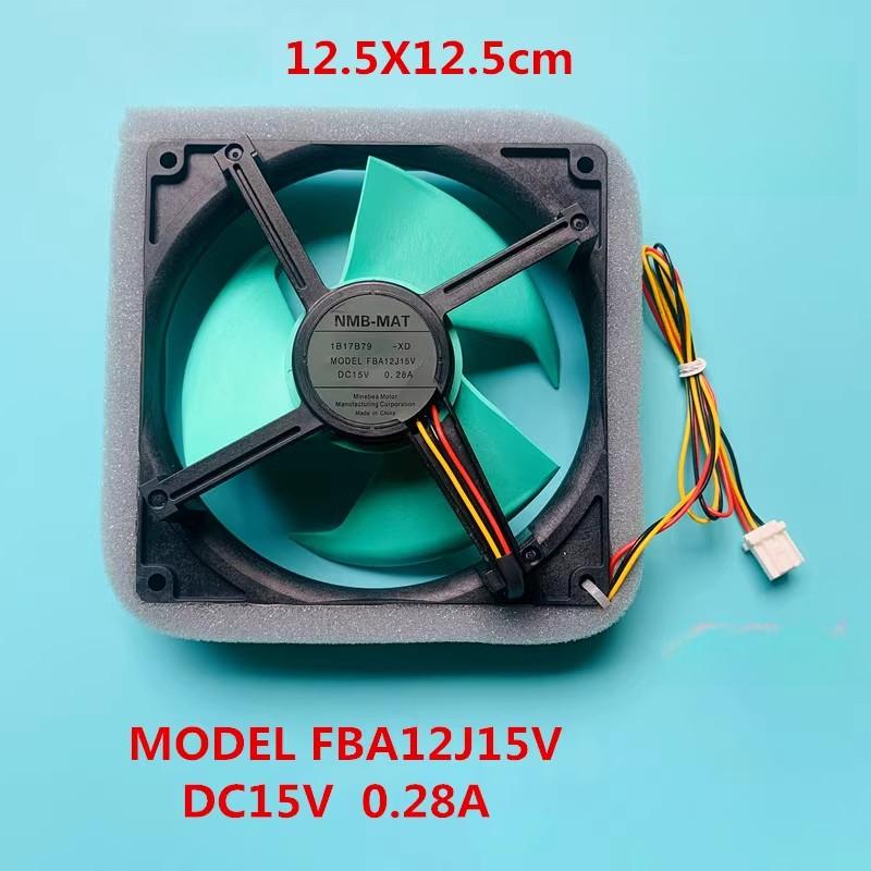 Вентилятор охлаждения холодильника NMB FBA12J15V FBA12J12M NMB-MAT DC12V 0.23A 115V 0.28A 2.5CM для морозильных камер Panasonic Haier Sharp