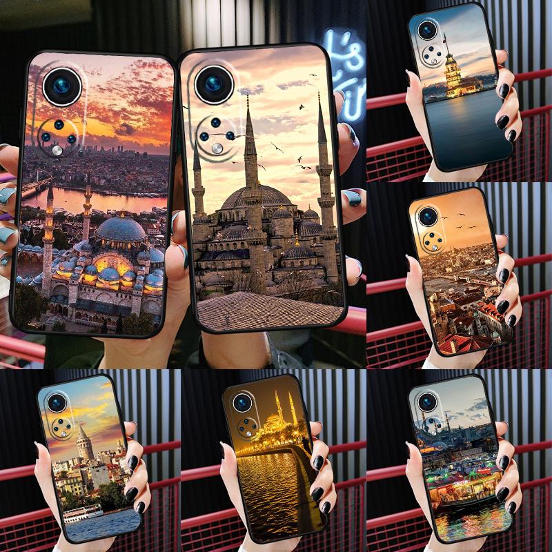 Турция Стамбул Пейзаж Здание Чехол Для Honor 200 Pro X9c X9b X9a X8a X8b X7a X6a X8 X9 50 70 90 Magic 5 6 7 Lite Обложка
