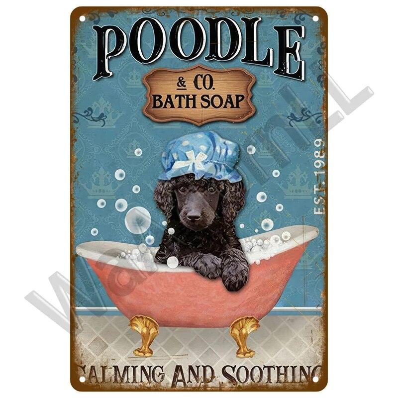 Металлический знак в стиле ретро, черный кот, постер, забавный оловянный знак с котом, винтажная табличка с изображением животного, домашний декор, настенное искусство, зоомагазин, садовая табличка для бара для собак