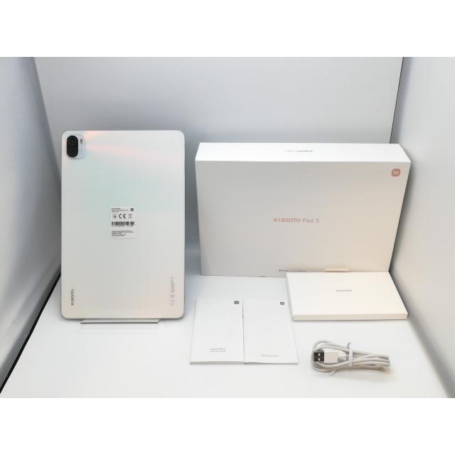 Подержанный планшет Xiaomi Pad 5 International Edition Wi-Fi, 6 ГБ ОЗУ, 128 ГБ памяти, Жемчужно-белый